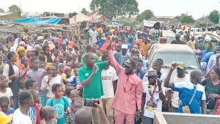 El hadji GUEYE candidat du PASTEF parcourt des villages de la commune de Lour Escale avec un messa [upl. by Aititil]