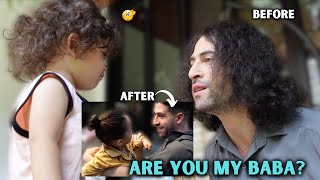 SON Reaction to Dads SHAVED HAIR and BEARD 😂 Before and After [upl. by Dnomrej]