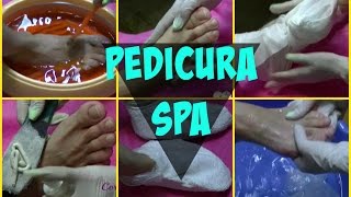 Pedicura Spa con Tratamiento de Parafina hombres y mujeres [upl. by Haland202]