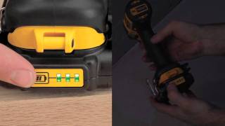 DEWALT BRUSHLESS  Fuel Gauge Battery [upl. by Wallas378]