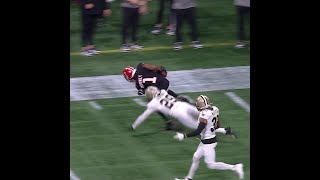 Darnell Mooney with a spectacular catch for a 36yard Gain vs New Orleans Saints [upl. by Annehcu409]