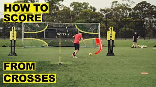 How To Score From Crosses amp Cut Backs  Joner Football [upl. by Ahsiei]