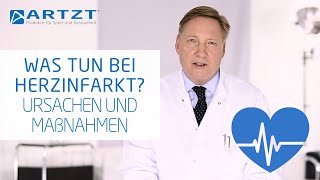 Herzinfarkt  Ursachen Symptome Maßnahmen  ARTZT [upl. by Nnahtur722]