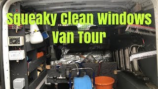 My DIY Window Cleaning Van Setup [upl. by Verne]