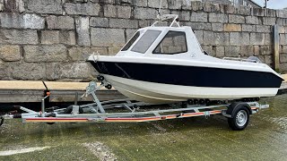 Setting up my new boat Trailer  SBS Trailer Configuration  The Fish Locker [upl. by Rettke997]