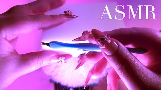 ASMR Cuticle Trimmer vs Sponge [upl. by Eniamert]