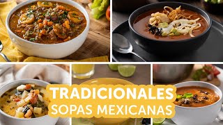 Tradicionales sopas mexicanas  Kiwilimón [upl. by Einnil]