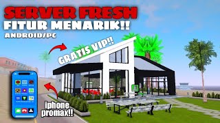 SERVER FRESH DENGAN FITUR MENARIK REFIEW SERVER SAMP [upl. by Siraved]