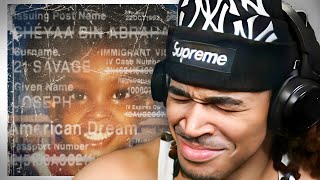 plaqueboymax reacts to 21 Savages new album [upl. by Ruhtracm]