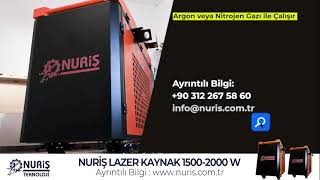 NURİŞ LAZER KAYNAK 1500 W  Su Soğutmalı Lazer Kaynak Makinesi [upl. by Idyak]