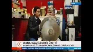 Muammer Yıldız Magnet Motor Temmuz 2014 Ev ve Arabalar için üretim başlıyor [upl. by Howlyn942]