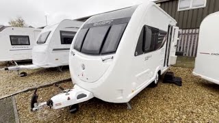 2023 Swift Sprite Vogue Compact Used Caravan for sale at Webbs Caravans Salisbury SP4 6QX [upl. by Martinsen]