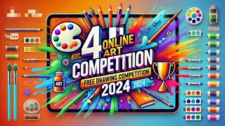 4th Online ART COMPETITION 😱  Diwali Special Competition 🪔  2024 Free Art Competition 🤩 [upl. by Harriet]