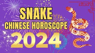 Snake Chinese Horoscope 2024 Predictions  Ziggy Natural [upl. by Anselmi]