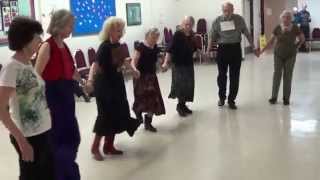 BEROVKA ORO Macedonian Dance  2013 WESTWOOD CALIFORNIA FOLK DANCE COOP HALLOWEEN PARTY [upl. by Neeluqcaj]