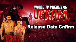 Ugram Hindi Dubbed Movie Confirm Release Date  Allari Naresh Mirna Menon [upl. by Caro]