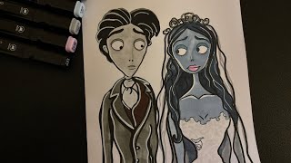 Drawing the Corpse Bride [upl. by Yrok549]