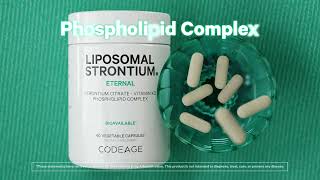 Liposomal Strontium by Codeage [upl. by Greiner]