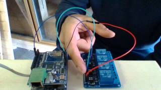 quotSonglequot SRD05VDCSLC QuadRelays with an Arduino Uno [upl. by Portugal518]