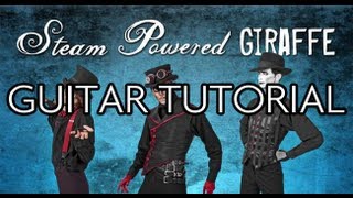 How to play quotHoneybeequot by Steam Powered Giraffe  On Guitar [upl. by Nerval274]