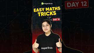 Day 12🖐️🖐️ Easy Maths Tricks 😍  Amazing Multiplication Tricks of 9 Series maths ytshorts [upl. by Leasa]