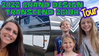 2022 Grand Design Transcend 261bh Tour  Walkthrough amp Review [upl. by Ramiah891]