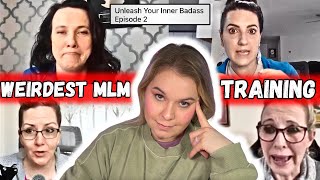 The cringiest MLM coaching training ever [upl. by Ennaeed]