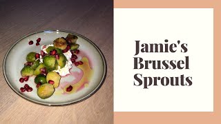 Quarantine cooking  Jamie Oliver Brussel Sprouts Recipe  Gnarly garlic Brussels recipe [upl. by Mathian]