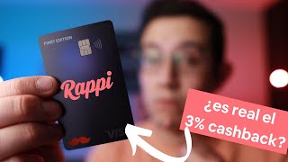 Review de la Tarjeta de Crédito de Rappi ¿la mejor tarjeta cashback [upl. by Renell]