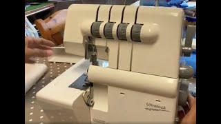 How to Thread a Singer Ultralock Serger Overlocker  Abi’s Den ✂️🧵🌸 [upl. by Kayla]