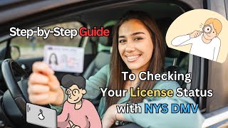 🛣️ StepbyStep Guide ∞ Checking Your License Status with NYS DMV 📋✅ [upl. by Airoled]