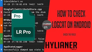 How to check the logcat on an Android Root [upl. by Lema875]