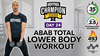 35 MIN Leg amp Booty Lower Body Workout  CHAMPION DAY 16 [upl. by Elna]