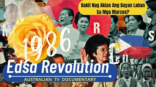 1986 Edsa People Power Revolution  The Fight For Freedom And Corruption [upl. by Bride675]