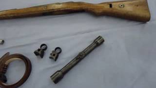 Martin K98 Mauser Rifle Russian Capture Restoration Vulcan Gun Refinishing [upl. by Aloap]