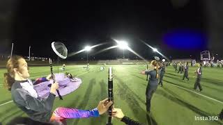 Picture This Titan Marching Band Blake Kearney Clarinet GoPro POV Community Night Performance [upl. by Lalla]