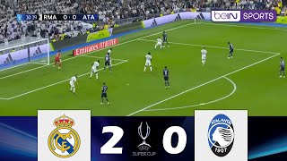 Real Madrid contre Atalanta 20  Super Coupe de lUEFA 2024  Résumé de Match [upl. by Trish]