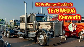 MC VanKampen Truckings 1979 W900A Kenworth Truck Tour [upl. by Popele912]