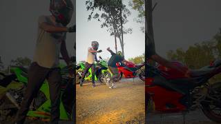 Rider comedy video 👀😎😂riderraja youtubeshort zx10r 360camera zx10rninja r15v4 ninja300bs6 [upl. by Valentin630]