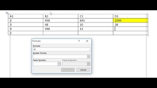 Ictc2009 Class Tutorial Ms word Insart table Use of Formula [upl. by Niarfe]