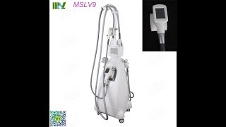 2018 Newest body contouring system roller velashape machine MSLV9 [upl. by Bandeen]