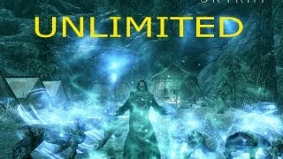 Skyrim 100 illusionConjurationDestructionRestorationAlteration EASY [upl. by Rimas]