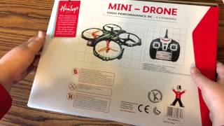 Unboxing Hamleys mini drone quadcopter Best budget quad for the first time flyer [upl. by Etnoed344]