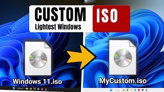 Create Your Own CUSTOM Windows 1011 ISO SAFE amp Lightweight 2024 [upl. by Aikemet]