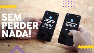 Como transferir seus dados de um iPhone para outro SEM PERDER NADA [upl. by Caprice]