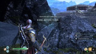 God of War  Kneel Before Thor  Map amp Dig Site Locations [upl. by Nats714]