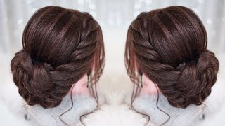 The most elegant hairstyles  Cute hairstyle idea [upl. by Pelagia]