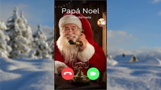 Llamada Papa Noel 2021🎅SANTA CLAUS me LLAMA A MI By CuCut [upl. by Ellerrad]