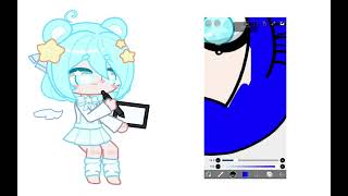 Drawing my Oc pt 1 Body base credit by Princesshoneyy ☆ Read description [upl. by Onez]