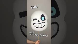 SANS FROM UNDERTALE MADE OF COTTON CANDY [upl. by Annohsat264]